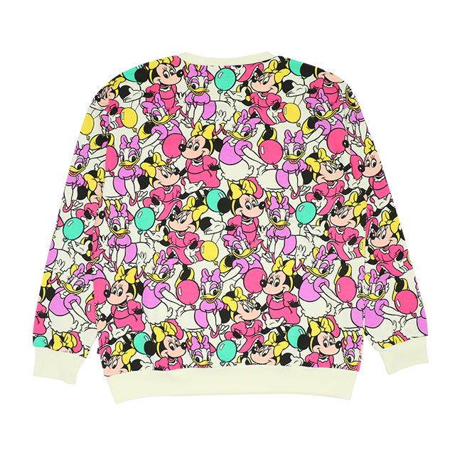 【ベビードール】ミニー 親子お揃い キャラクター3点セット 8699A / 大人 ユニセックス 男女兼用 リンクコーデ ペアルック 親子コーデ トレーナー ロンT Tシャツ 長袖 半袖 トータルコーデ