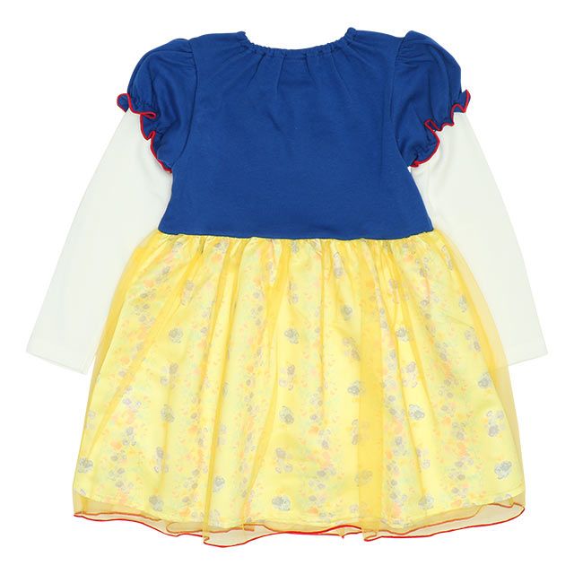 【ベビードール】白雪姫 なりきるワンピース 8724K / ベビーサイズ キッズ 長袖 ワンピ スカート 仮装 コスチューム コスプレ プリンセス お姫様 ガーリー