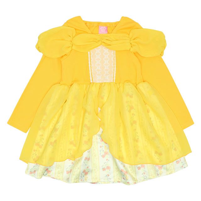 【ベビードール】ベル なりきるワンピース 8724K / ベビーサイズ キッズ 長袖 ワンピ スカート 仮装 コスチューム コスプレ プリンセス お姫様 ガーリー