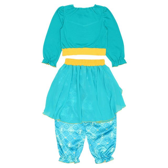 【ベビードール】ジャスミン なりきるワンピース 8724K / ベビーサイズ キッズ 長袖 ズボン パンツ セットアップ 仮装 コスチューム コスプレ プリンセス お姫様 ガーリー