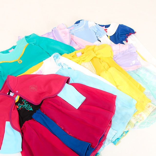 【ベビードール】ラプンツェル なりきるワンピース 8724K / ベビーサイズ キッズ 長袖 ワンピ スカート フリル チュール 仮装 コスチューム コスプレ プリンセス お姫様 ガーリー