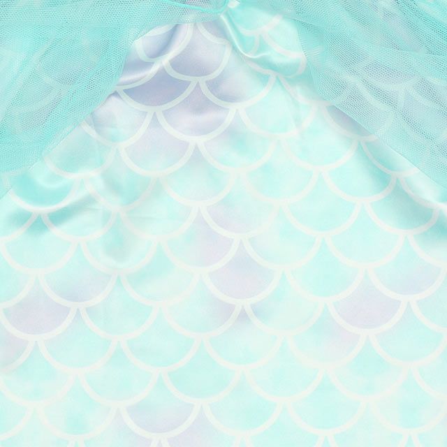 【ベビードール】アリエル なりきるワンピース 8724K / ベビーサイズ キッズ 長袖 ワンピ スカート 仮装 コスチューム コスプレ プリンセス お姫様 ガーリー