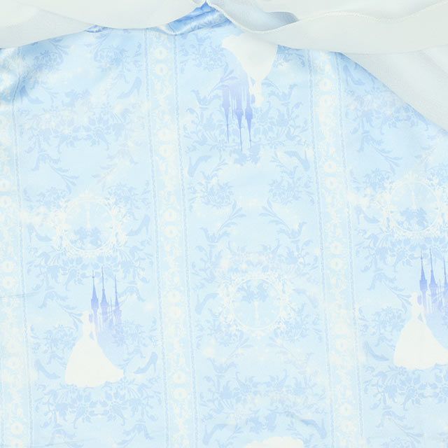 【ベビードール】シンデレラ なりきるワンピース 8724K / ベビーサイズ キッズ 長袖 ワンピ スカート 仮装 コスチューム コスプレ プリンセス お姫様 ガーリー