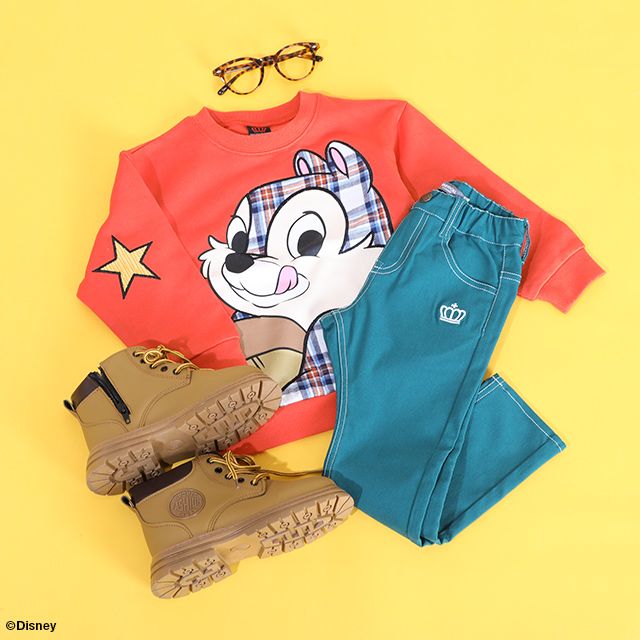 【ベビードール】チップ チェックトレーナー 8815K