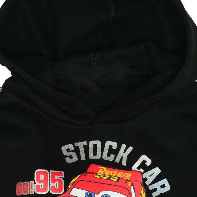 【ベビードール】カーズ ラインパーカー 8867K / ベビーサイズ キッズ トップス 長袖 裏起毛 あったか 秋冬 ライトニング・マックィーン