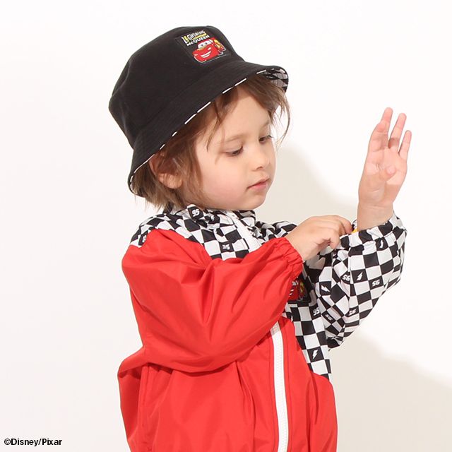 公式 ショップディズニー ベビードール ディズニー リバーシブルフリースハット 7008 カーズ