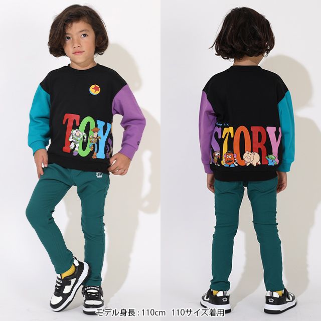 【ベビードール】トイ・ストーリー 親子お揃い ディズニー キャラクタートレーナー 8918K