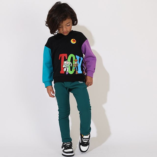 【ベビードール】トイ・ストーリー 親子お揃い ディズニー キャラクタートレーナー 8918K