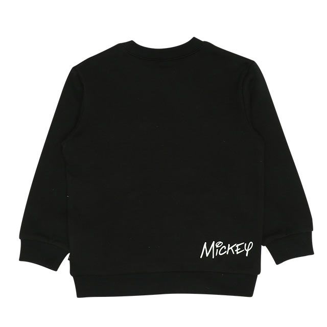 【ベビードール】ミッキー 親子お揃い ヒョウ柄ボアポケットトレーナー 8982K