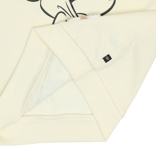 【ベビードール】ミニー 親子お揃い ヒョウ柄ボアポケットトレーナー 8982K