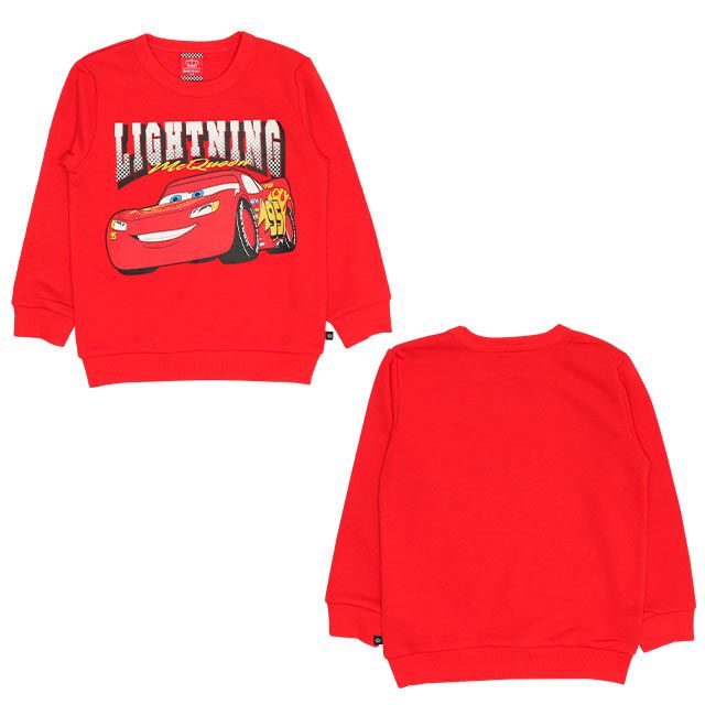 【ベビードール】ライトニング・マックィーン カーズ プリントトレーナー 9018K