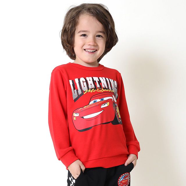 【ベビードール】ライトニング・マックィーン カーズ プリントトレーナー 9018K