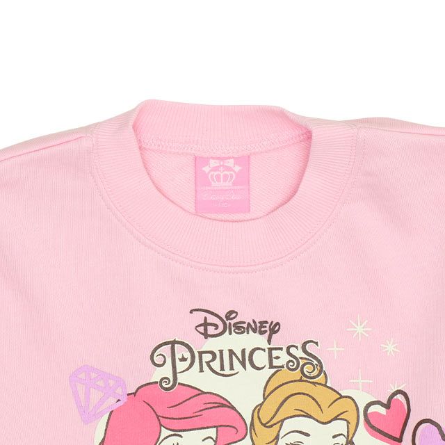 【ベビードール】プリンセス / プリントトレーナー 9024K / ベル ラプンツェル アリエル キッズ トップス 長袖 ガーリー 春秋冬