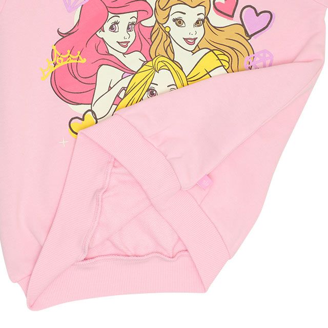 【ベビードール】プリンセス / プリントトレーナー 9024K / ベル ラプンツェル アリエル キッズ トップス 長袖 ガーリー 春秋冬