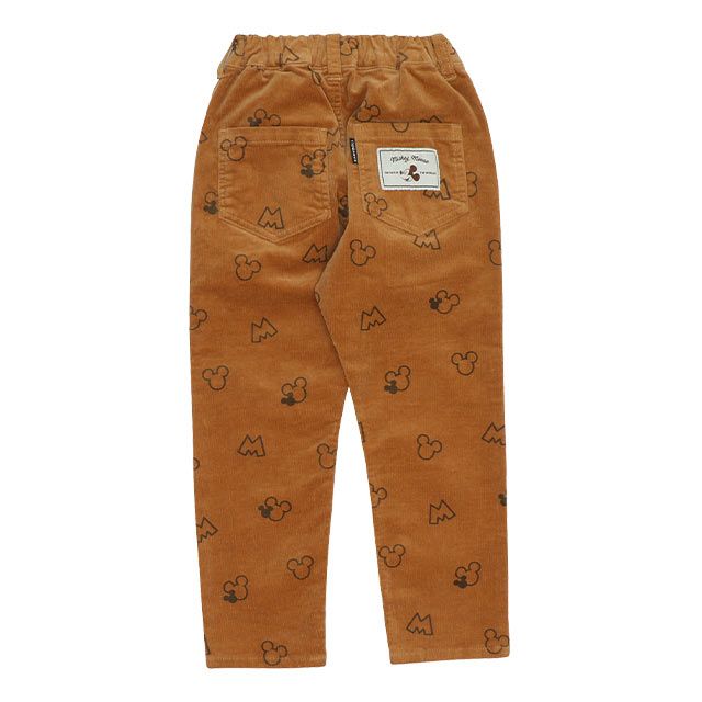 【ベビードール】ミッキー ディズニー コーデュロイロングパンツ 9048K