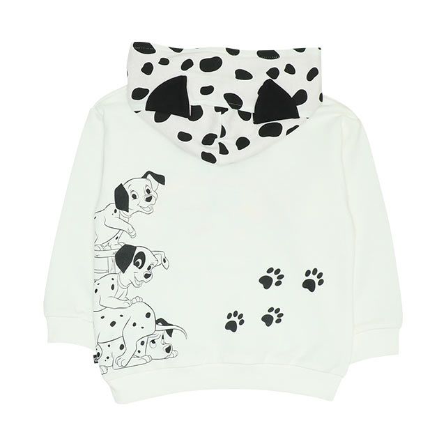 【ベビードール】１０１匹わんちゃん 親子お揃い 耳付きキャラクターパーカー 9050K / ベビーサイズ キッズ リンクコーデ ペアルック 親子コーデ トップス 長袖 耳付きフード 仮装 コスチューム コスプレ