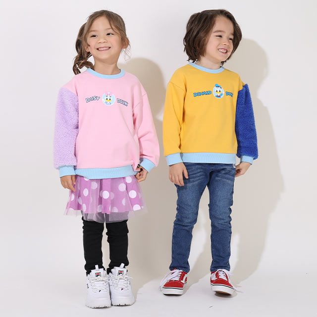 【ベビードール】デイジー ディズニー てつなぎトレーナー 9052K