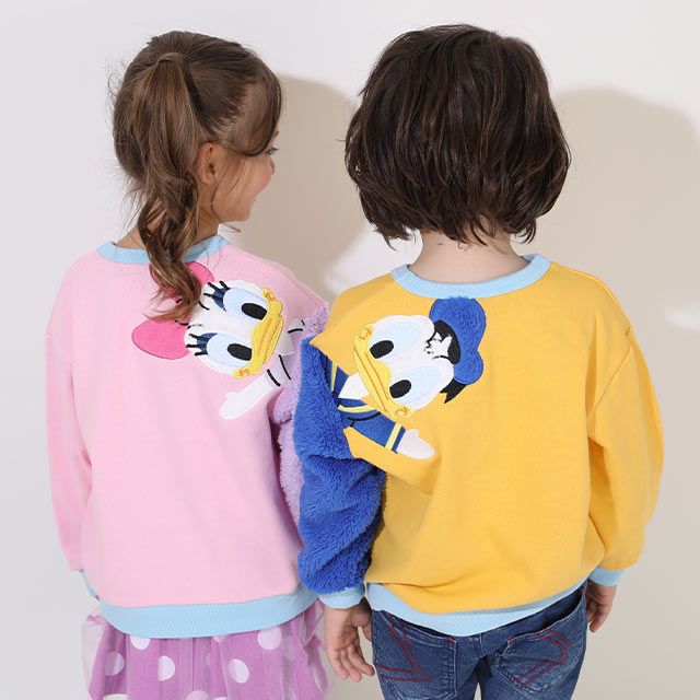 【ベビードール】デイジー ディズニー てつなぎトレーナー 9052K