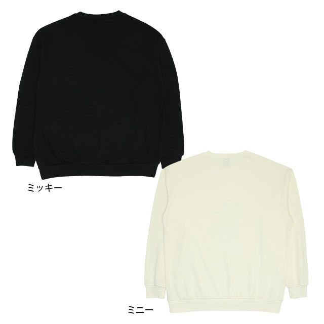 【ベビードール】ミッキー 親子お揃い ディズニー レンチキュラートレーナー 9054A