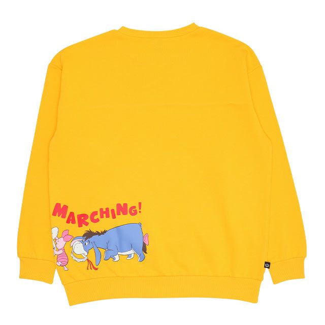 【ベビードール】プーと仲間たち 親子お揃い つながる集合トレーナー 9108A