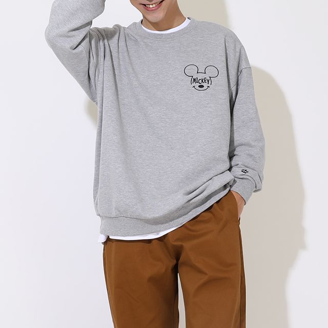 【ベビードール】ミッキー 親子お揃い つながるトレーナー 9109A