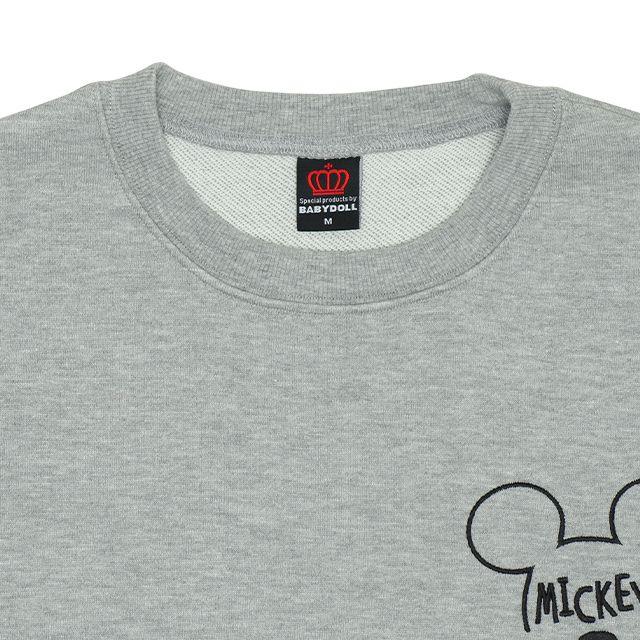 【ベビードール】ミッキー 親子お揃い つながるトレーナー 9109A
