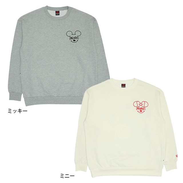 【ベビードール】ミッキー 親子お揃い つながるトレーナー 9109A