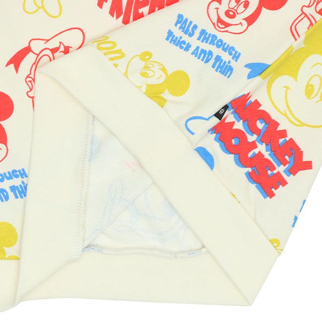 【ベビードール】ミッキーフレンズ 親子お揃い 総柄トレーナー 9110K