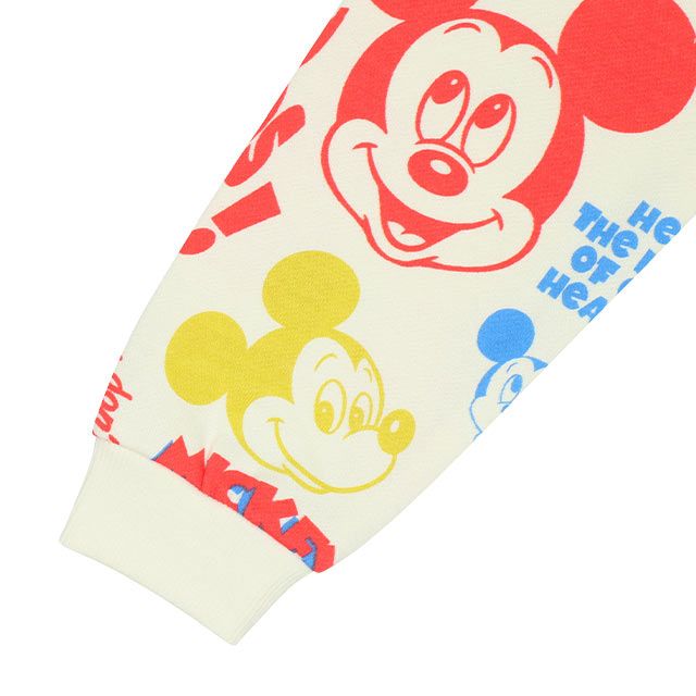 【ベビードール】ミニーフレンズ 親子お揃い 総柄トレーナー 9110K