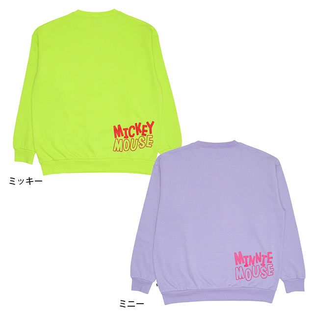 【ベビードール】ミニー 親子お揃い ラクガキペアトレーナー 9111A