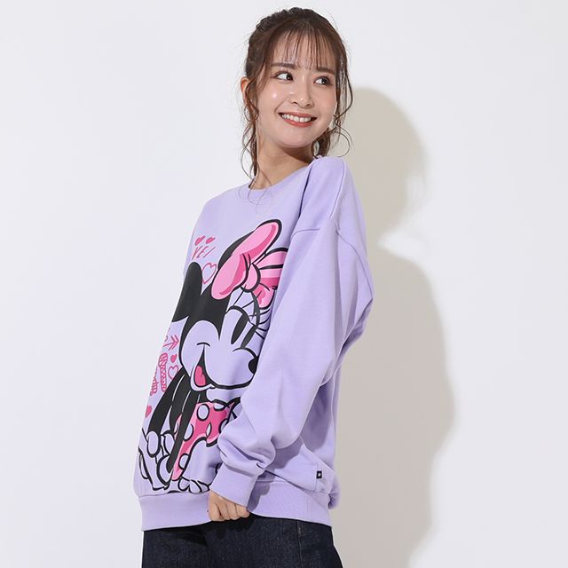 【ベビードール】ミニー 親子お揃い ラクガキペアトレーナー 9111A