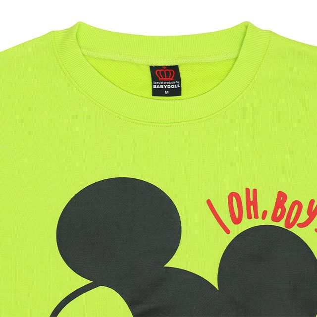 【ベビードール】ミニー 親子お揃い ラクガキペアトレーナー 9111A