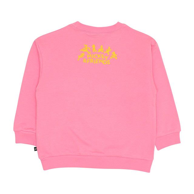 【ベビードール】ミニー 親子お揃い BIGフェイストレーナー 9122K / ベビーサイズ キッズ リンクコーデ ペアルック 親子コーデ トップス 長袖 トレーナー