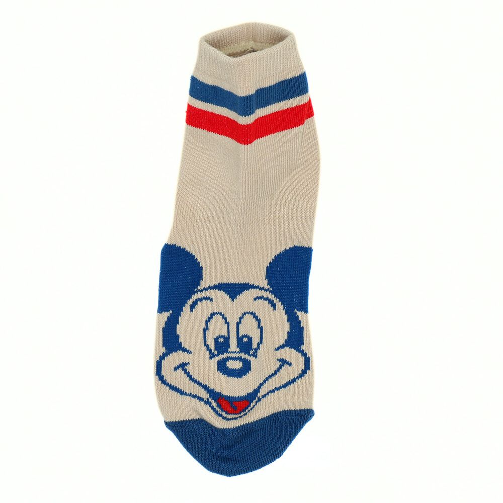 【ベビードール】ミッキー クルーソックスセット 9134 / ベビーサイズ キッズ くつ下 靴下 3足セット 3足組み 3点セット プチプラ 10-13cm・13-16cm滑り止め付き プレゼント 贈り物