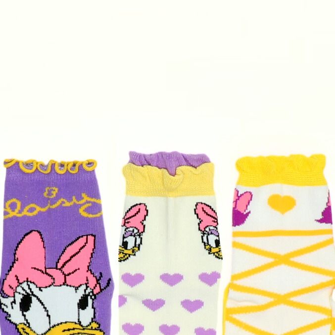 【ベビードール】デイジー クルーソックスセット 9179 / ベビーサイズ キッズ くつ下 靴下 3足セット 3足組み 3点セット 10-13cm・13-16cm滑り止め付き ガーリー