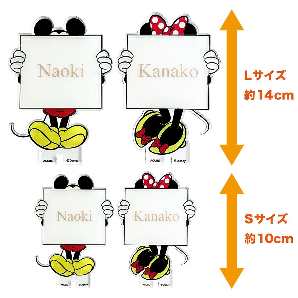 【受注生産】受付アクリルスタンド「Two as one」スタンダードカラー