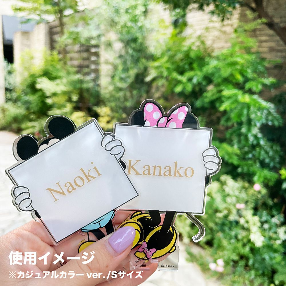 【受注生産】受付アクリルスタンド「Two as one」フォーマルカラー