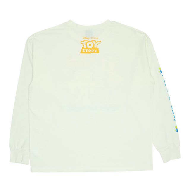 【ベビードール】トイ・ストーリー ピクセルプリント ロングTシャツ 9198A