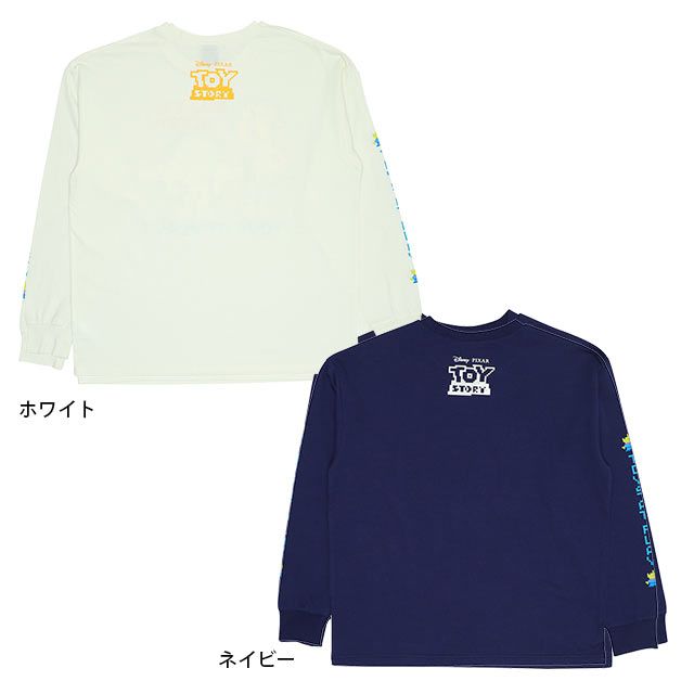 【ベビードール】トイ・ストーリー ピクセルプリント ロングTシャツ 9198A
