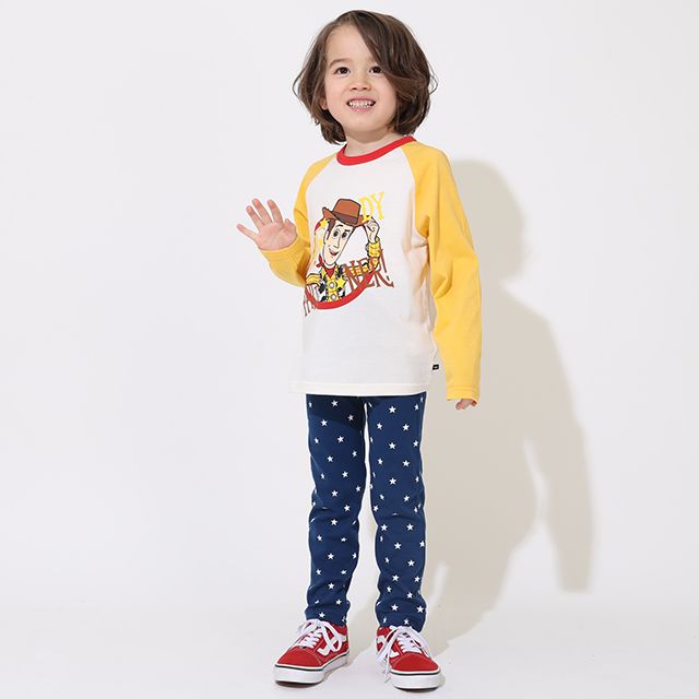 【ベビードール】ウッディ ラグラン ロングTシャツ 9202K