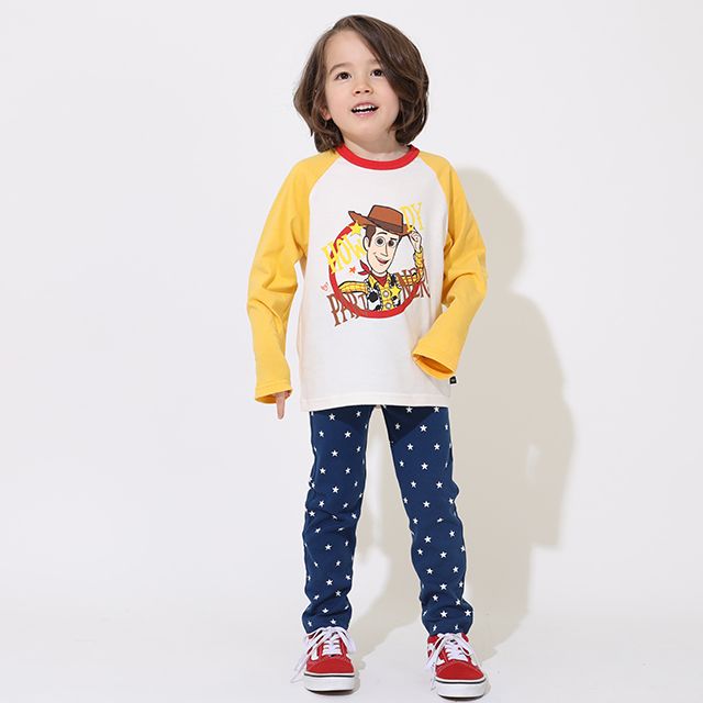 【ベビードール】ウッディ ラグラン ロングTシャツ 9202K