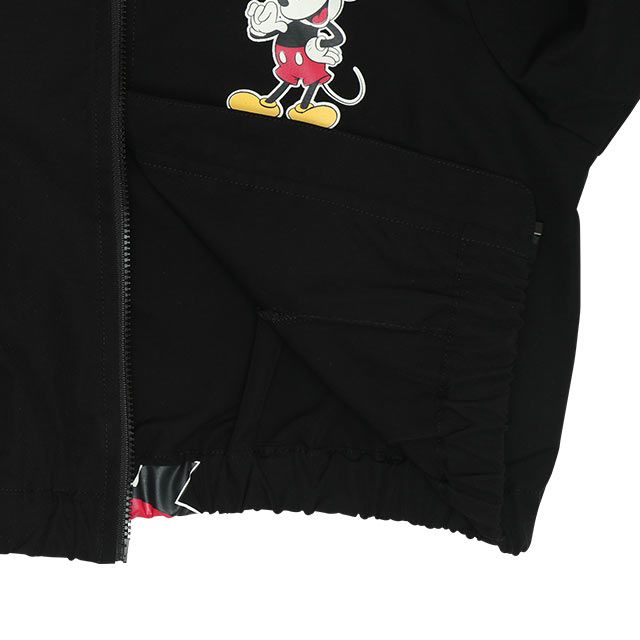 【ベビードール】ミッキー ウィンドブレーカー 9203K / ベビーサイズ キッズ トップス 羽織 軽アウター ジャケット 撥水 ファスナーガード付き 春秋冬