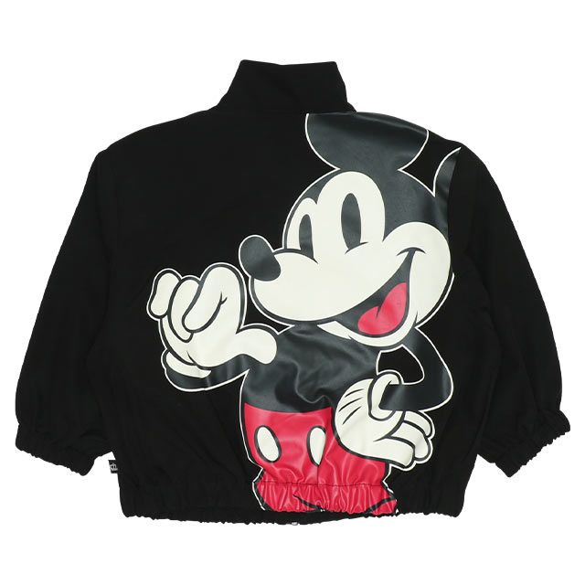 【ベビードール】ミッキー ウィンドブレーカー 9203K / ベビーサイズ キッズ トップス 羽織 軽アウター ジャケット 撥水 ファスナーガード付き 春秋冬