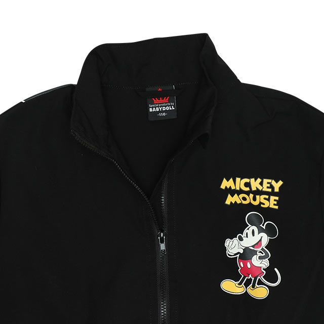 【ベビードール】ミニー ウィンドブレーカー 9203K / ベビーサイズ キッズ トップス 羽織 軽アウター ジャケット 撥水 ファスナーガード付き 春秋冬
