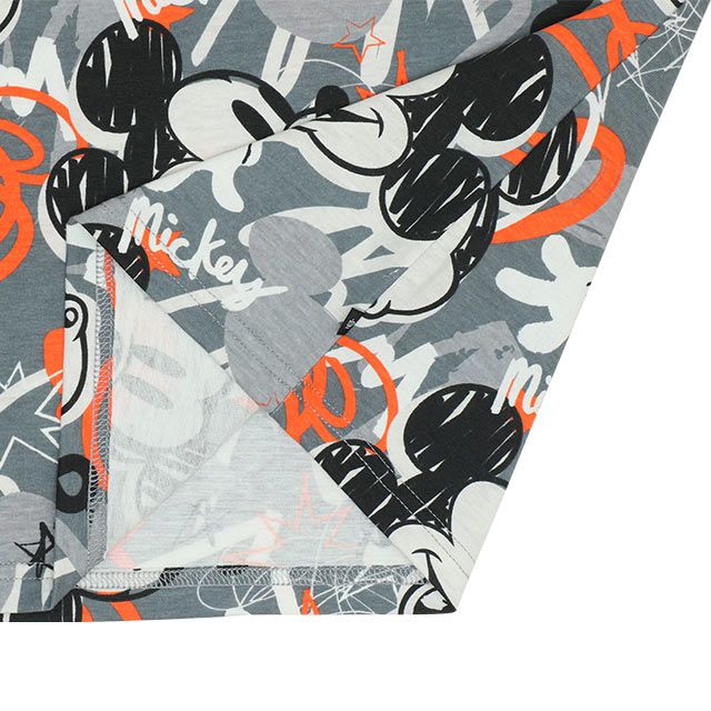 【ベビードール】ミニー  総柄ロンT 9209K / ベビーサイズ キッズ トップス 長袖 クルーネック 天竺素材