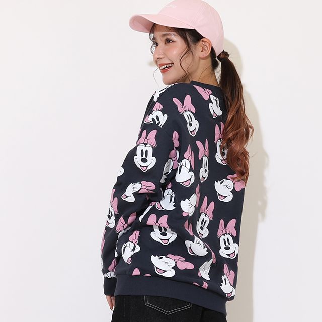 【ベビードール】ミニー 総柄トレーナー 9210A