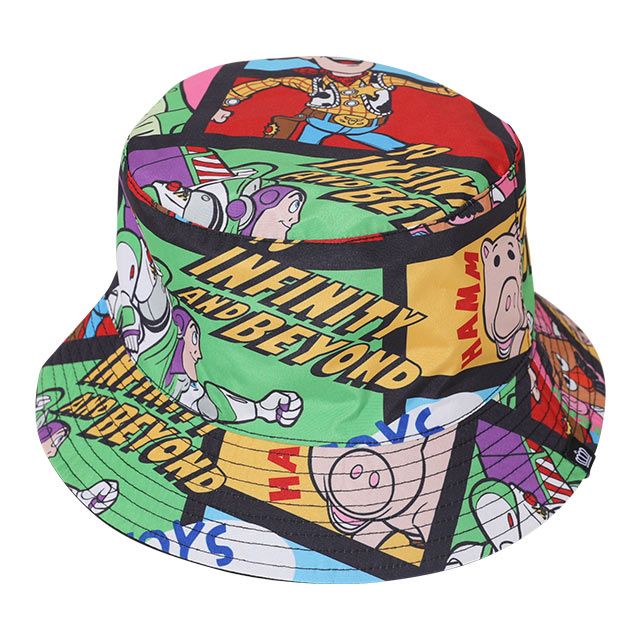 【ベビードール】トイ・ストーリー リバーシブルハット 9225 / キッズ（S）：頭回り54cm 大人（M）：頭回り58cm 帽子 ぼうし ウッディ バズ・ライトイヤー ジェシー リトルグリーンメン レックス ポテトヘッド ハム