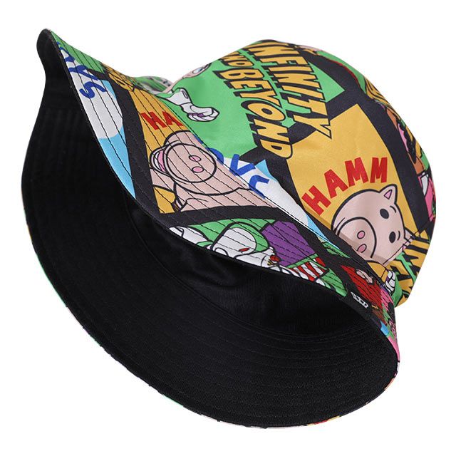 【ベビードール】トイ・ストーリー リバーシブルハット 9225 / キッズ（S）：頭回り54cm 大人（M）：頭回り58cm 帽子 ぼうし ウッディ バズ・ライトイヤー ジェシー リトルグリーンメン レックス ポテトヘッド ハム