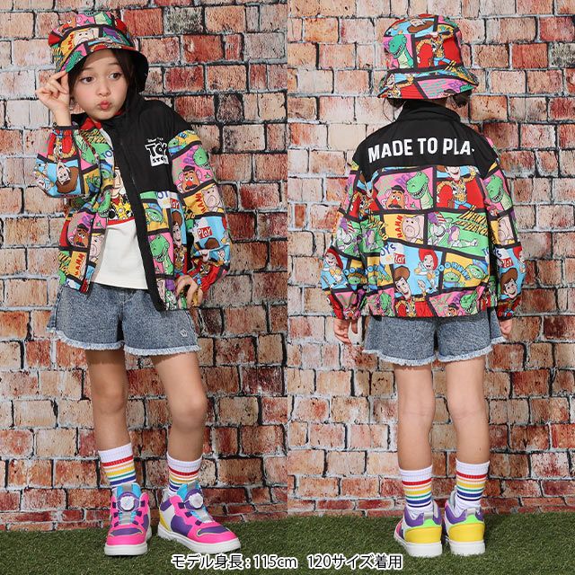 【ベビードール】トイ・ストーリー リバーシブルハット 9225 / キッズ（S）：頭回り54cm 大人（M）：頭回り58cm 帽子 ぼうし ウッディ バズ・ライトイヤー ジェシー リトルグリーンメン レックス ポテトヘッド ハム