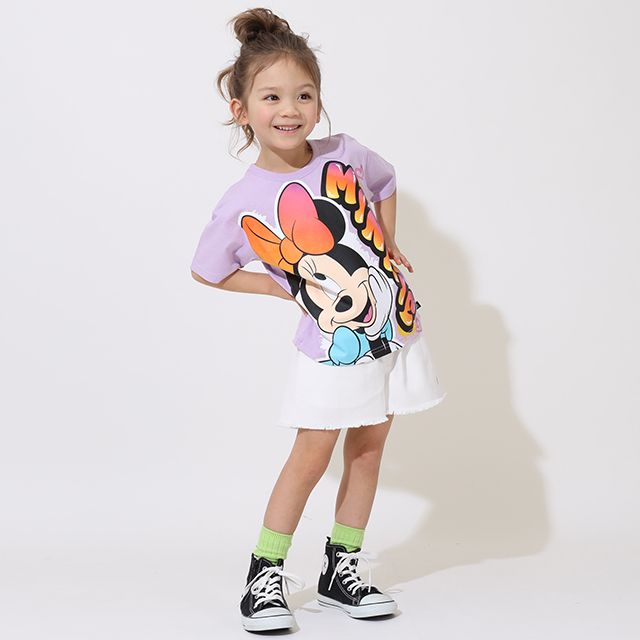 【ベビードール】ミニー BIGフェイスTシャツ 9229K